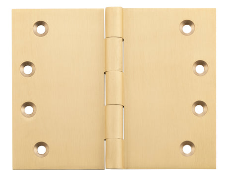 Tradco Hinge Broad Butt Satin Brass / Brushed Brass 100 x 125mm