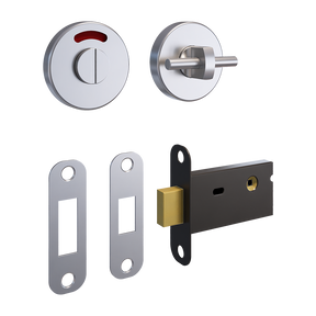Metlam 400A Morticed Lock & Indicator Set – Satin Stainless Steel