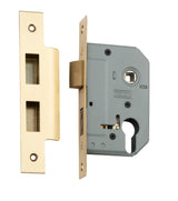 Tradco Euro Mortice Lock Satin Brass 46mm