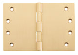 Tradco Hinge Broad Butt Satin Brass / Brushed Brass 100 x 150mm