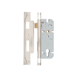 Iver Rebated 85mm Euro Mortice Lock Satin Nickel, 45mm