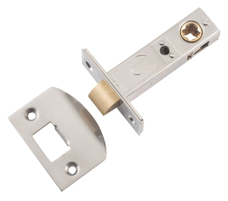 Tradco Split Cam Tubular Latch, Satin Nickel, 60mm
