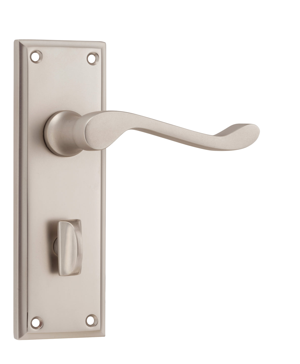 Tradco Camden Privacy Lever, Satin Nickel