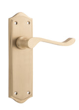 Tradco Henley Passage Lever, Satin Brass