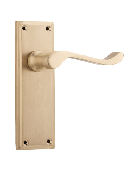 Tradco Camden Passage Lever, Satin Brass