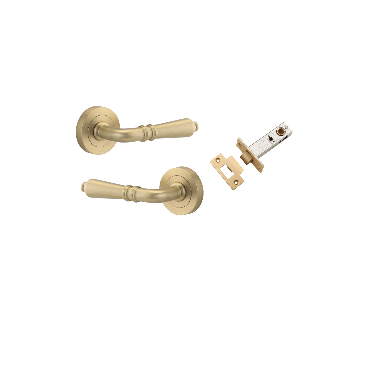 Iver Sarlat Round Rose Lever Set - Complete Kits