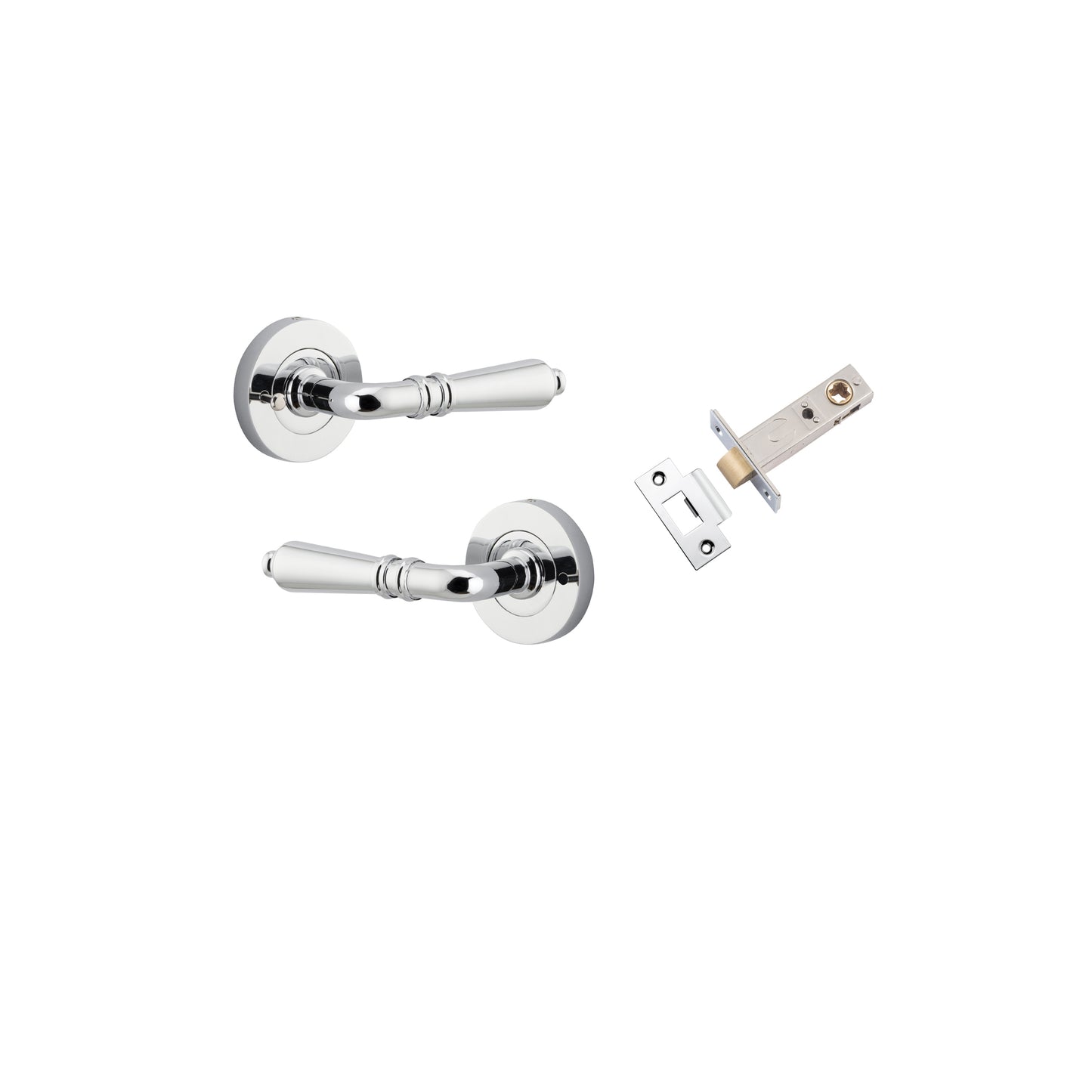 Iver Sarlat Round Rose Lever Set