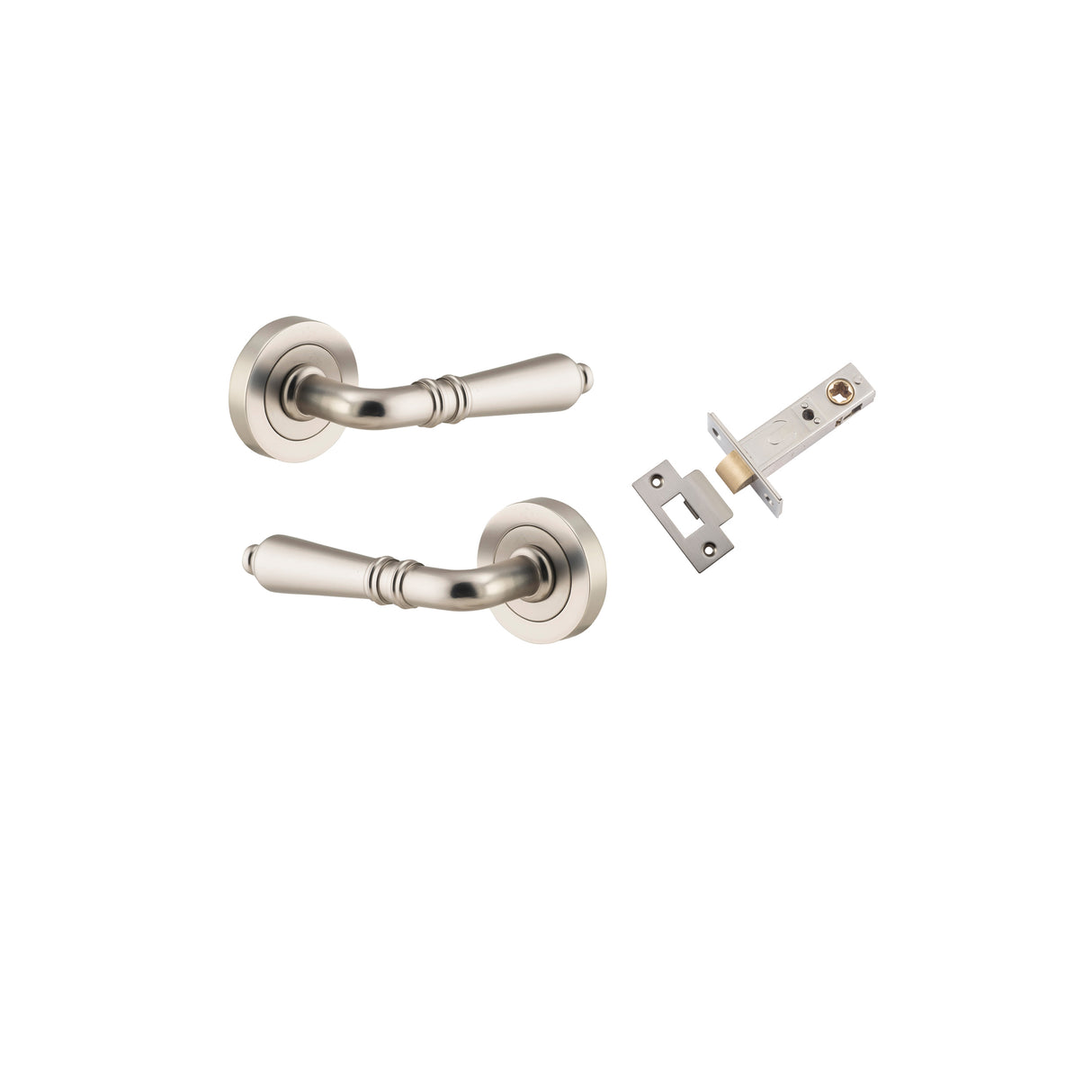 Iver Sarlat Round Rose Lever Set - Complete Kits
