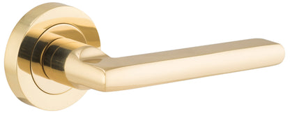 Iver Baltimore Round Rose Lever Set