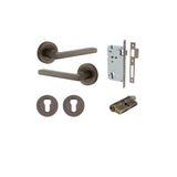 Iver Baltimore Round Rose Lever Set - Complete Kits