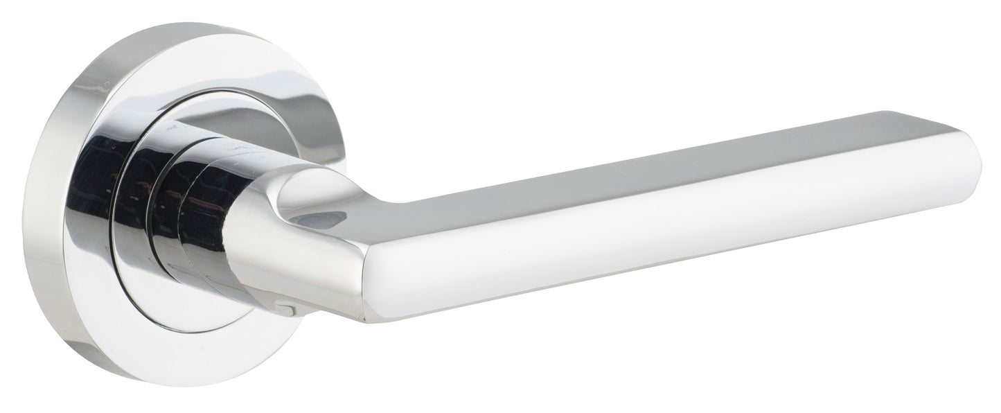 Iver Baltimore Round Rose Lever Set