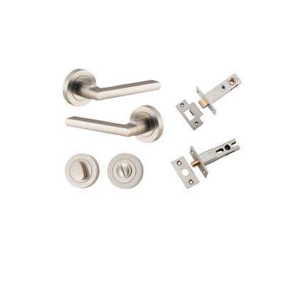 Iver Baltimore Round Rose Lever Set