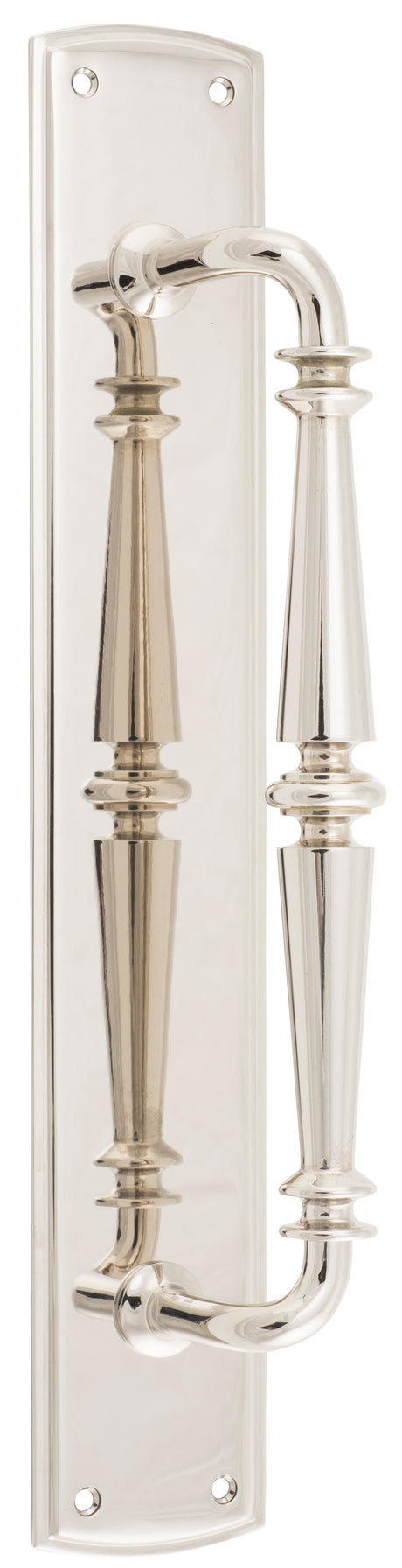 Iver Sarlat Pull Handle on Backplate 257mm Polished Chrome