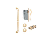 Iver Sarlat Pull Handle Entrance Kit, 450mm, Brushed Brass
