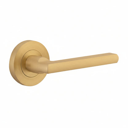 Iver Baltimore Round Rose Lever Set