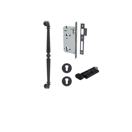 Iver Sarlat Pull Handle Entrance Kit, 450mm, Matt Black