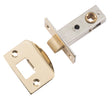 Tradco Split Cam Tubular Latch, Polished Brass, 45mm