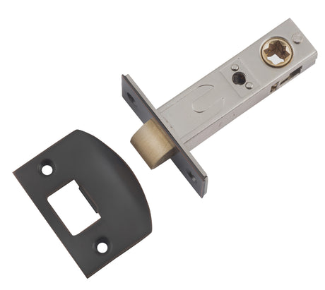 Tradco Split Cam Tubular Latch, Antique Copper, 60mm