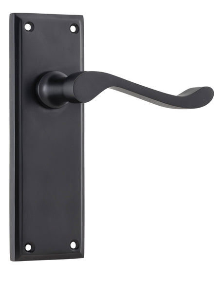 Tradco Camden Passage Lever, Matt Black