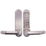 Borg BL5001 Mechanical Digital Door Lock, Satin Stainless