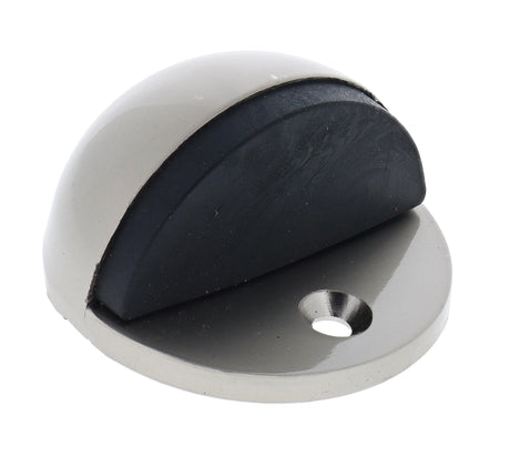 Carbine Nidus Half Dome Floor Mounted Door Stop - Gunmetal Grey