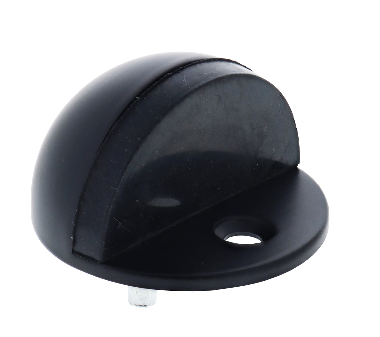 Carbine Nidus Half Dome Floor Mounted Door Stop - Matte Black
