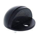 Carbine Nidus Half Dome Floor Mounted Door Stop - Matte Black