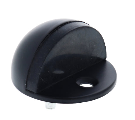 Carbine Nidus Half Dome Floor Mounted Door Stop - Matte Black