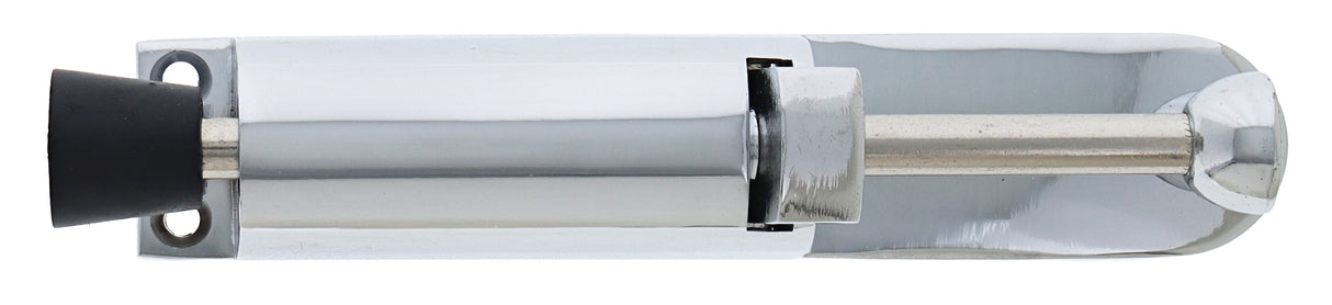 Carbine Nidus 152mm Plunger Door Mounted Door Stop - Chrome Plate