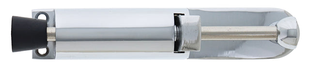Carbine Nidus 152mm Plunger Door Mounted Door Stop - Chrome Plate