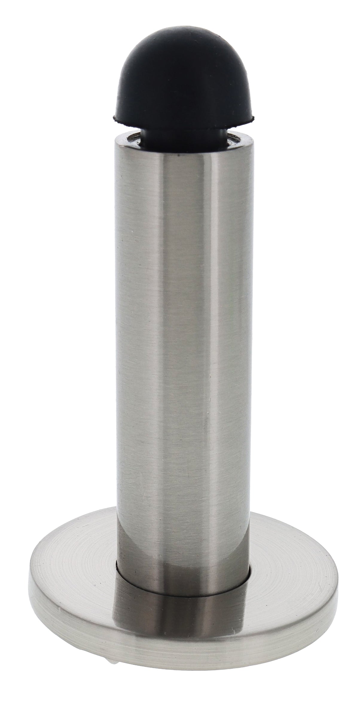 Carbine Nidus 80mm Post Wall Mount Door Stop - Brushed Satin Nickel