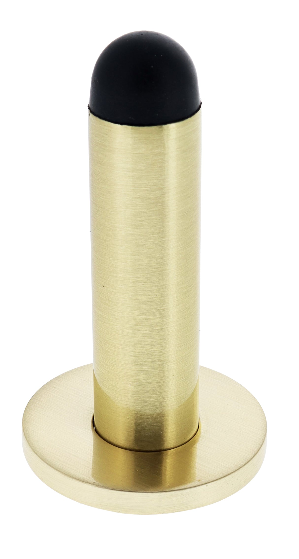 Carbine Nidus 80mm Post Wall Mount Door Stop - Satin Brass
