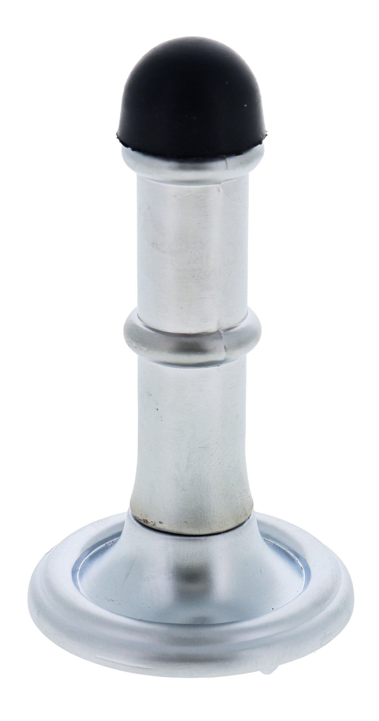 Carbine Nidus Traditional Wall Mount Door Stop - Satin Chrome