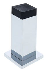 Carbine Nidus Square Type 4 Wall Mount Door Stop - Chrome Plate