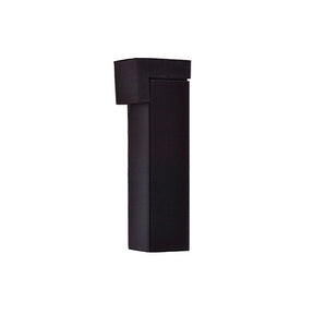 Carbine Nidus Square Type 5 Wall Mount Door Stop - Matte Black
