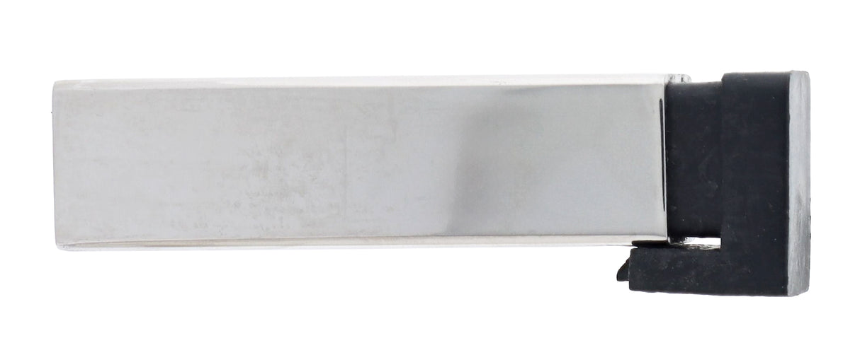 Carbine Nidus Square Type 5 Wall Mount Door Stop - Polished Stainless