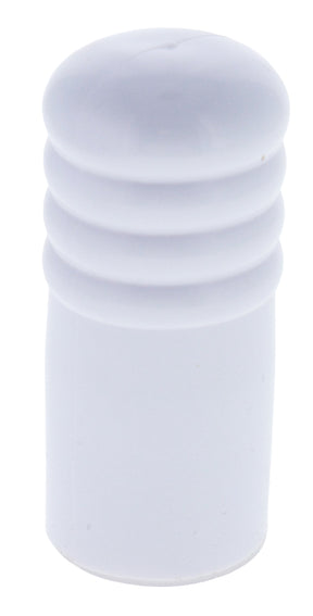 Carbine Nidus Plastic Cushion Wall Mount Door Stop - White