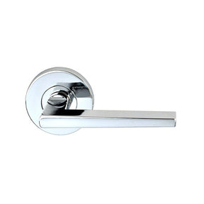 Nidus Mediterranean Marino Round Rose Lever Set - Passage - Chrome Plate