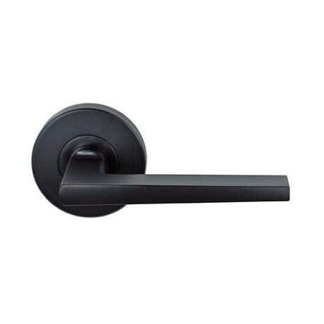 Nidus Mediterranean Marino Round Rose Lever Set - Passage - Matte Black