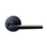 Nidus Mediterranean Marino Round Rose Lever Set - Privacy - Matte Black