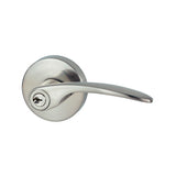 Nidus Collins Lever Set - Entrance - Brushed Nickel