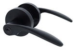 Nidus Collins Lever Set - Entrance - Matte Black