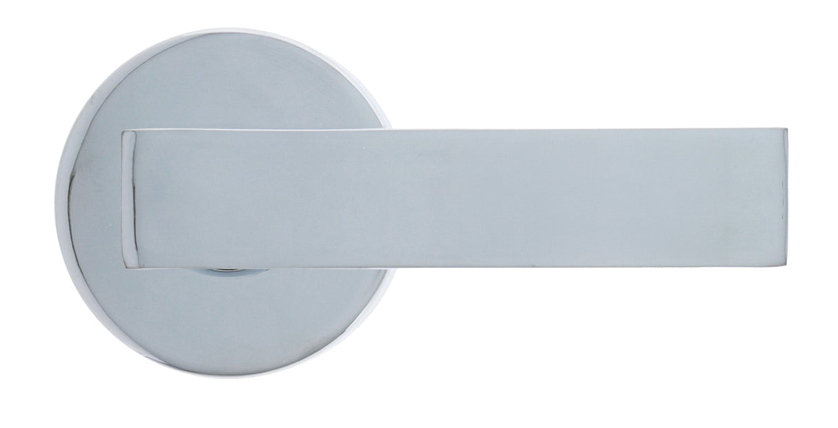 Nidus Lonsdale Round Rose Lever Set - Dummy - Chrome Plate