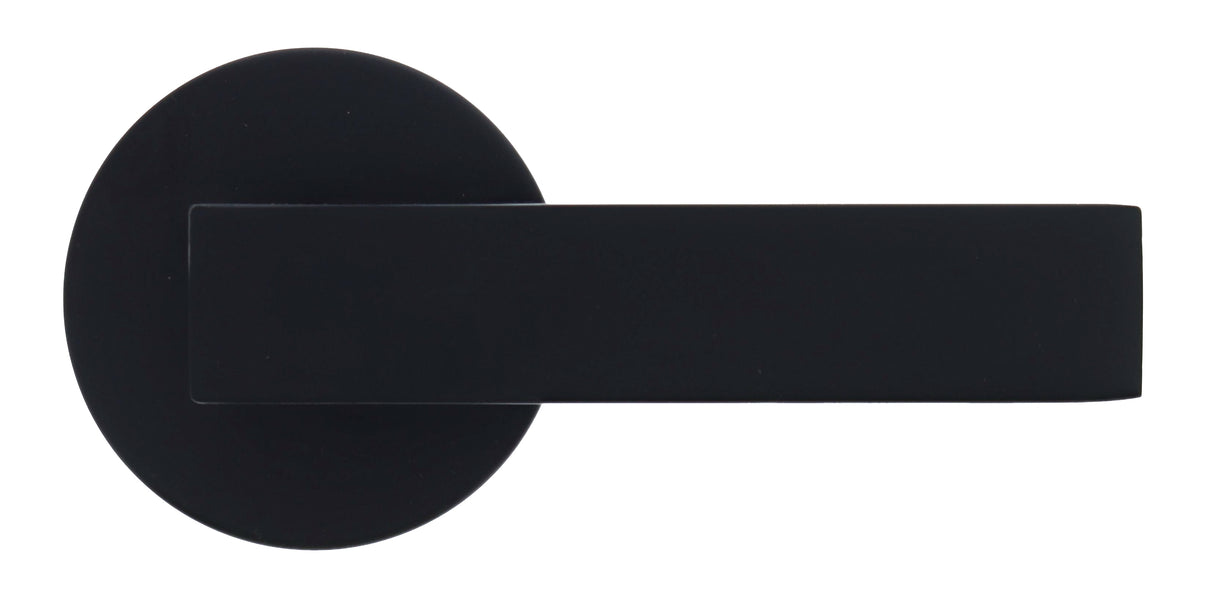 Nidus Lonsdale Round Rose Lever Set - Dummy - Matte Black