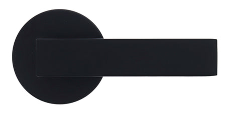 Nidus Lonsdale Round Rose Lever Set - Dummy - Matte Black