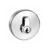 Nidus Lonsdale Round Eurobolt Deadbolt - Double Cylinder - Chrome Plate