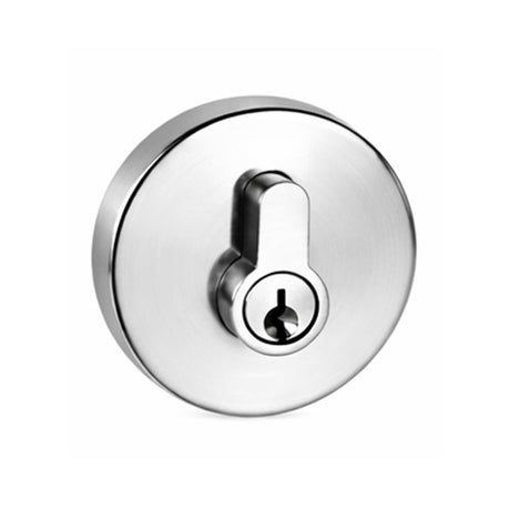 Nidus Lonsdale Round Eurobolt Deadbolt - Single Cylinder - Chrome Plate