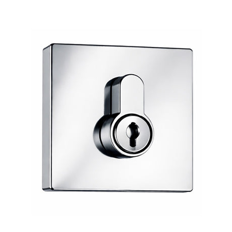 Nidus Lonsdale Square Eurobolt Deadbolt - Double Cylinder - Chrome Plate