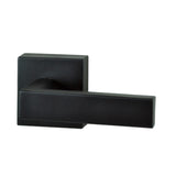 Nidus Lonsdale Square Rose Lever Set - Passage - Matte Black
