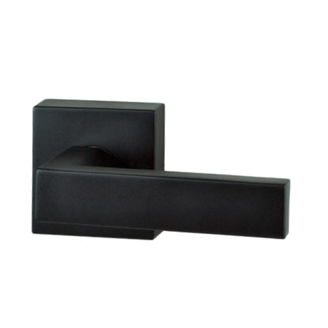 Nidus Lonsdale Square Rose Lever Set - Passage - Matte Black
